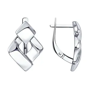 Серьги Sokolov и Diamant серебро 94-120-00613-1 (Sokolov и Diamant, Россия)
