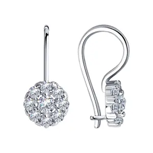 Серьги Sokolov и Diamant серебро 94-120-00677-1 (Sokolov и Diamant, Россия)