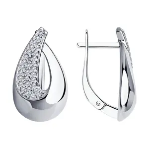 Серьги Sokolov и Diamant серебро 94-120-00729-1 (Sokolov и Diamant, Россия)