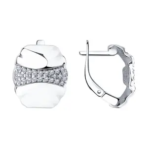 Серьги Sokolov и Diamant серебро 94-120-00904-1 (Sokolov и Diamant, Россия)