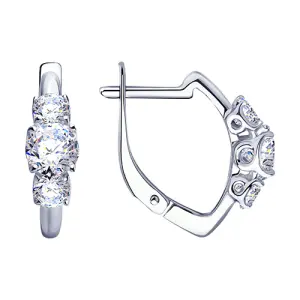 Серьги Sokolov и Diamant серебро 94-120-01217-1 (Sokolov и Diamant, Россия)