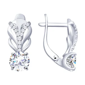 Серьги Sokolov и Diamant серебро 94-120-01220-1 (Sokolov и Diamant, Россия)