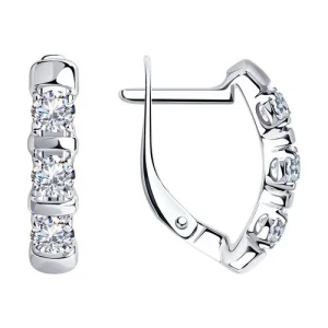 Серьги Sokolov и Diamant серебро 94-120-01304-1 (Sokolov и Diamant, Россия)