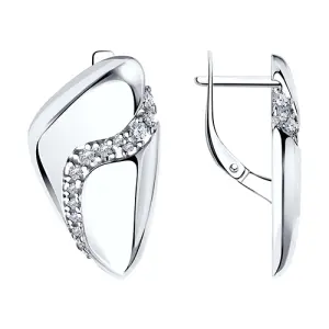 Серьги Sokolov и Diamant серебро 94-120-01534-1 (Sokolov и Diamant, Россия)