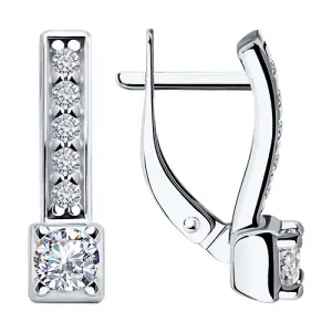 Серьги Sokolov и Diamant серебро 94-120-01553-1 (Sokolov и Diamant, Россия)
