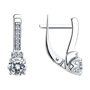 Серьги Sokolov и Diamant серебро 94-120-01556-1 (Sokolov и Diamant, Россия)