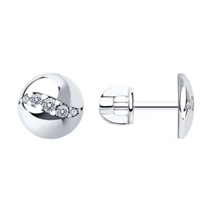 Серьги Sokolov и Diamant серебро 94-122-01433-1 (Sokolov и Diamant, Россия)