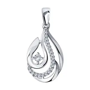 Подвеска Sokolov и Diamant серебро 94-130-00725-1 (Sokolov и Diamant, Россия)