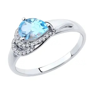 Кольцо Sokolov и Diamant серебро 94-310-00548-1 (Sokolov и Diamant, Россия)