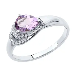 Кольцо Sokolov и Diamant серебро 94-310-00548-3 (Sokolov и Diamant, Россия)