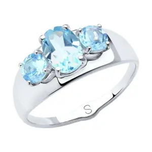Кольцо Sokolov и Diamant серебро 94-310-00556-1 (Sokolov и Diamant, Россия)