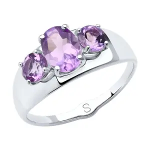 Кольцо Sokolov и Diamant серебро 94-310-00556-3 (Sokolov и Diamant, Россия)