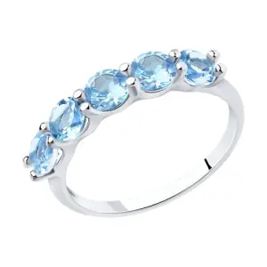 Кольцо Sokolov и Diamant серебро 94-310-00588-1 (Sokolov и Diamant, Россия)