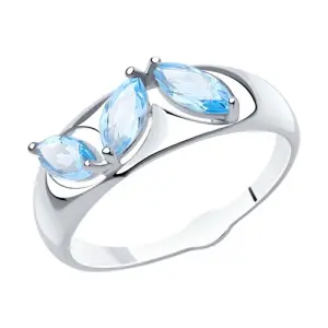Кольцо Sokolov и Diamant серебро 94-310-00633-1 (Sokolov и Diamant, Россия)