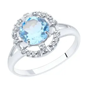 Кольцо Sokolov и Diamant серебро 94-310-00679-1 (Sokolov и Diamant, Россия)
