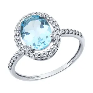 Кольцо Sokolov и Diamant серебро 94-310-01999-1 (Sokolov и Diamant, Россия)