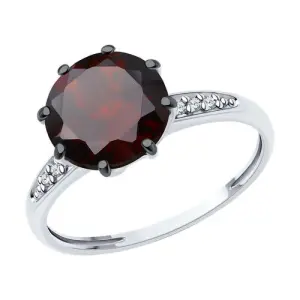 Кольцо Sokolov и Diamant серебро 94-310-02040-1 (Sokolov и Diamant, Россия)