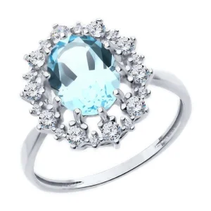 Кольцо Sokolov и Diamant серебро 94-310-02042-1 (Sokolov и Diamant, Россия)