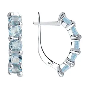 Серьги Sokolov и Diamant серебро 94-320-00346-1 (Sokolov и Diamant, Россия)