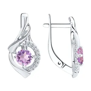 Серьги Sokolov и Diamant серебро 94-320-00379-3 (Sokolov и Diamant, Россия)