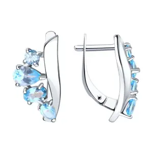 Серьги Sokolov и Diamant серебро 94-320-00450-1 (Sokolov и Diamant, Россия)