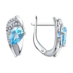 Серьги Sokolov и Diamant серебро 94-320-00548-1 (Sokolov и Diamant, Россия)