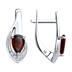 Серьги Sokolov и Diamant серебро 94-320-00550-2 (Sokolov и Diamant, Россия)