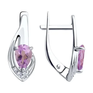 Серьги Sokolov и Diamant серебро 94-320-00550-3 (Sokolov и Diamant, Россия)
