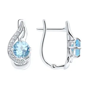 Серьги Sokolov и Diamant серебро 94-320-00555-1 (Sokolov и Diamant, Россия)
