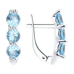Серьги Sokolov и Diamant серебро 94-320-00588-1 (Sokolov и Diamant, Россия)