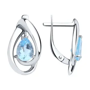 Серьги Sokolov и Diamant серебро 94-320-00594-1 (Sokolov и Diamant, Россия)