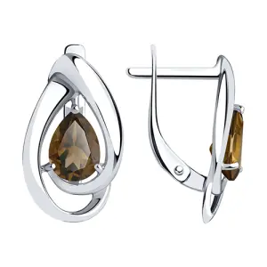 Серьги Sokolov и Diamant серебро 94-320-00594-4 (Sokolov и Diamant, Россия)