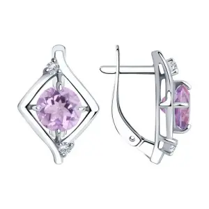 Серьги Sokolov и Diamant серебро 94-320-00603-2 (Sokolov и Diamant, Россия)
