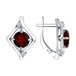 Серьги Sokolov и Diamant серебро 94-320-00603-3 (Sokolov и Diamant, Россия)