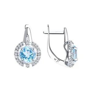 Серьги Sokolov и Diamant серебро 94-320-00679-1 (Sokolov и Diamant, Россия)