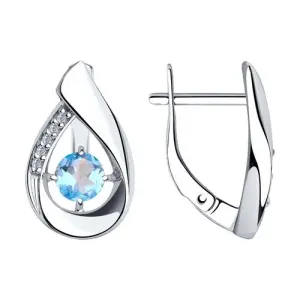 Серьги Sokolov и Diamant серебро 94-320-00695-1 (Sokolov и Diamant, Россия)