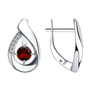 Серьги Sokolov и Diamant серебро 94-320-00695-2 (Sokolov и Diamant, Россия)