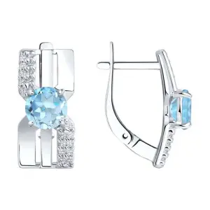 Серьги Sokolov и Diamant серебро 94-320-00794-1 (Sokolov и Diamant, Россия)