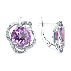 Серьги Sokolov и Diamant серебро 94-320-01920-1 (Sokolov и Diamant, Россия)