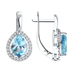 Серьги Sokolov и Diamant серебро 94-320-02047-1 (Sokolov и Diamant, Россия)