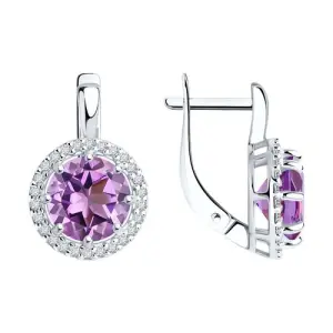 Серьги Sokolov и Diamant серебро 94-320-02052-3 (Sokolov и Diamant, Россия)