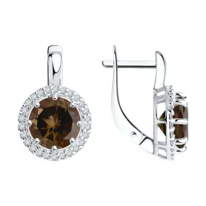 Серьги Sokolov и Diamant серебро 94-320-02052-4 (Sokolov и Diamant, Россия)