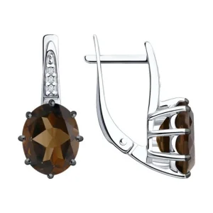 Серьги Sokolov и Diamant серебро 94-320-02054-4 (Sokolov и Diamant, Россия)