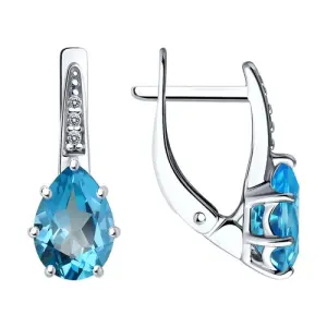 Серьги Sokolov и Diamant серебро 94-320-02059-1 (Sokolov и Diamant, Россия)
