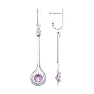 Серьги Sokolov и Diamant серебро 94-321-00435-2 (Sokolov и Diamant, Россия)