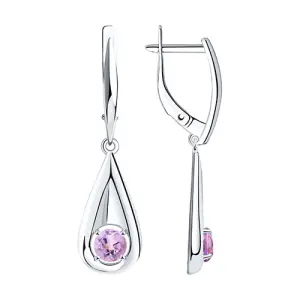 Серьги Sokolov и Diamant серебро 94-321-00436-2 (Sokolov и Diamant, Россия)