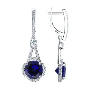 Серьги Sokolov и Diamant серебро 94-321-00470-1 (Sokolov и Diamant, Россия)