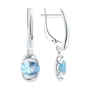 Серьги Sokolov и Diamant серебро 94-321-00760-1 (Sokolov и Diamant, Россия)