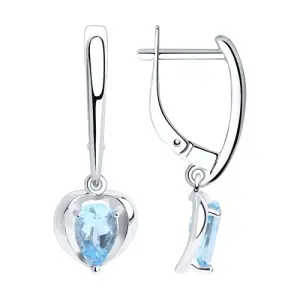 Серьги Sokolov и Diamant серебро 94-321-00761-1 (Sokolov и Diamant, Россия)