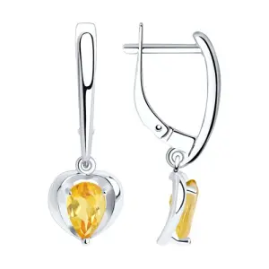 Серьги Sokolov и Diamant серебро 94-321-00761-3 (Sokolov и Diamant, Россия)